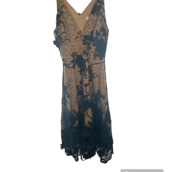 green emerald velvet dress Dress The Population Audrey Dress - Pink main image 1